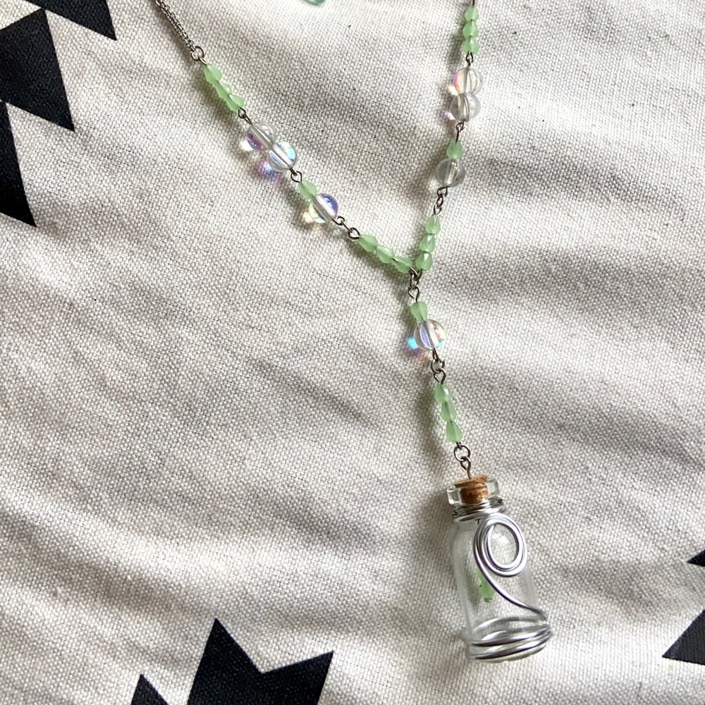 ⚡️ HANDMADE AVENTURINE ESSENTIAL OIL ROSARY ⚡️ - Picture 7 of 7